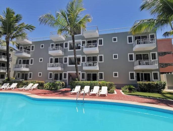 Caribbean Studios Tropicana With Pool - Playa Los Corales Punta Cana Kültér fotó