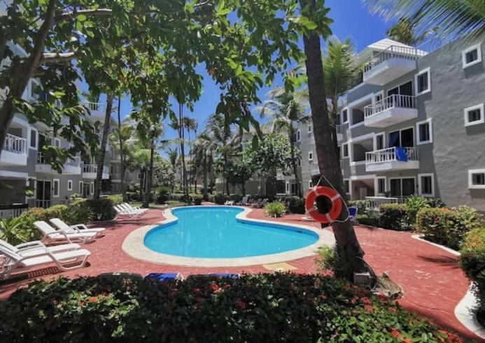 Caribbean Studios Tropicana With Pool - Playa Los Corales Punta Cana Kültér fotó